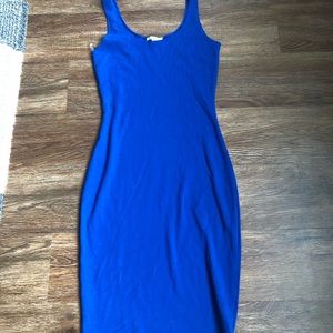 Charlotte Russe blue bodycon dress